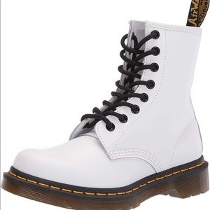 White Dr Martens 1460 Luana